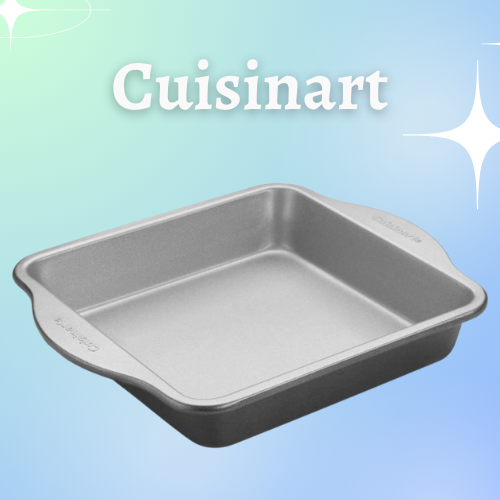 9" Cuisinart EasyGrip Nonstick Steel Square Baking Cake Pan 6.59 (Reg