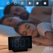Digital Alarm Clock $10.99 After Coupon (Reg. $28) - Great for Bedroom,...