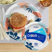 Dixie Dinner Size 90-Count Printed Disposable Paper Plates as low as $5.09...