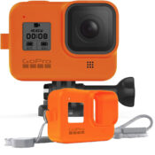 GoPro Sleeve + Lanyard (HERO8 Black) $1.90 (Reg. $20) - Hyper Orange -...