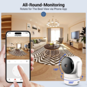 Indoor WiFi Home Security Camera $19.99 After Code (Reg. $39.97) + Free...
