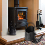 Large Fire Place Ash & Pellet Bucket with Small Shovel $13.69 (Reg. $25)...