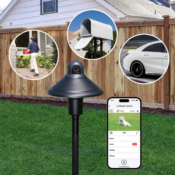Enhance your outdoor security and lighting with Smart Landscape Camera...