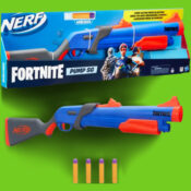 Nerf Fortnite Pump Action SG Mega Dart Blaster with 4 Nerf Mega Darts $13.81...