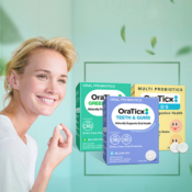 Restore Oral Balance and Improve Overall Health with OraTicx Oral Probiotics...