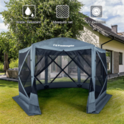Camping Portable Outdoor Pop-up Gazebo, 12x12 Ft $180.59 After Code (Reg....