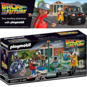 Playmobil 80-Piece Back to The Future Part II Hoverboard Chase $17.96 (Reg....