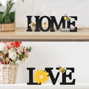 Save 60% on Wood Signs Spring Decor from $6.40 After Code (Reg. $16+) -...