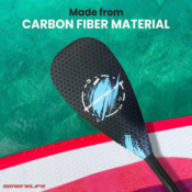 SereneLife Stand Up Paddle-Board Adjustable CarbonFiber Paddle $24.10 (Reg....