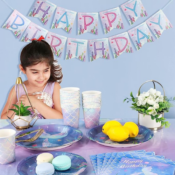 99-Piece Mermaid Birthday Party Supplies Set $9.59 After Code (Reg. $26)...