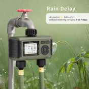 Sprinkler Timer 2 Zone for Garden Hose w/ Rain Delay $34 Shipped Free (Reg....