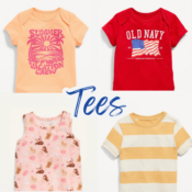 Today Only! Tees for Baby Girls from $4 (Reg. $9.99) + for Baby Boys, Toddler...