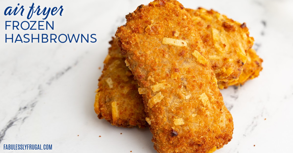 Air Fryer Frozen Hash Brown Patties - The Short Order Cook