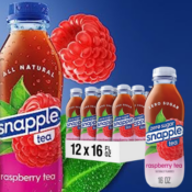 Snapple 12-Pack Zero Sugar Raspberry Tea as low as $9.16 Shipped Free (Reg....