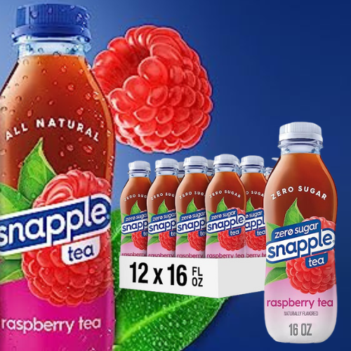 Snapple Tea, Zero Sugar, Peach, 12 Pack