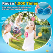 Make a Fun SPLASH with Eco-friendly Reusable Water Balloons! Sets from...