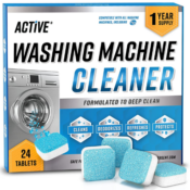 24-Pack Active Washing Machine Cleaner Descaler as low as $12.12 Shipped...