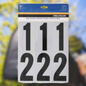27-Piece Reflective Adhesive Mailbox Number Pack $5.99 (Reg. $7.78) - 22¢/3-Inch...