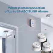 3-Pack Wireless Interconnected Smoke Detector Fire Alarm $30.49 After Coupon...