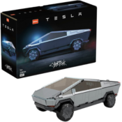 3283-Piece Mega Construx Tesla Cybertruck Collectors Building Set $75.99...