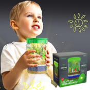 7-Inch LED Light-Up Kids' Terrarium Kit $12.49 (Reg. $35) - 15.9K+ FAB...