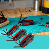Amazon Basics Folding Hex Key 3-Pack Set $6.99 (Reg. $14.20) - Metric/SAE/TORX