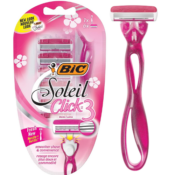 BIC 12-Piece Click 3 Soleil Women's Disposable Razor Set as low as $6.24...