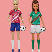 Barbie Soccer Fashion Doll with Ball, Cleats & Tall Socks $6.19 (Reg....