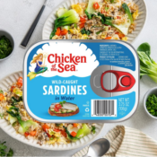 Chicken of the Sea Wild Caught 18-Pack Sardines in Water as low as $15.15...