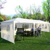 Costway Heavy Duty Tent Canopy Pavilion, 10′ x 30′ $133 Shipped Free...