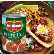 Del Monte 12-Pack Canned Petite Cut Diced Tomatoes as low as $7.99 After...