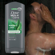 Dove Men+Care Body and Face Wash, Minerals + Sage, 13.5oz as low as $3.76...