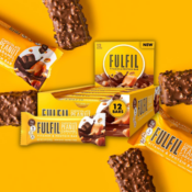 Fulfil 12-Count Vitamin & Protein Chocolate Peanut and Caramel Snack Sized...