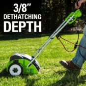 Amazon Prime Day: Greenworks 10 Amp 14-Inch Corded Electric Dethatcher...