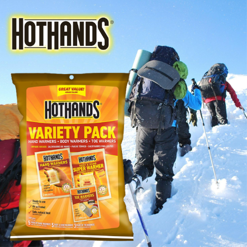 HotHands Toe, Hand, & Body Warmer Variety Pack $6.49 (Reg. $13.95 ...