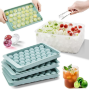 Ice Ball Maker Mold, 3-Pack $14.38 (Reg. $24.99) - Includes tongs and ice...