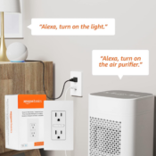 Amazon Basics Smart In-Wall Outlet $14.23 (Reg. $22) - Works with Alexa
