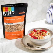 KIND Healthy Grains 6-Count Peanut Butter Granola Clusters as low as $14.97...