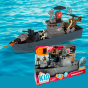 Kid Connection Battle Ship 39-Piece Play Set $5 (Reg. $16.88)