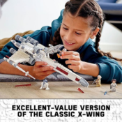 LEGO Star Wars Luke Skywalker's X-Wing Fighter With Minifigures $40 Shipped...