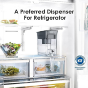 Large 35-Cup Slim Water Filter Dispenser $29.59 Shipped Free (Reg. $37)...
