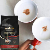 Lavazza Espresso Barista Gran Crema Whole Bean Coffee Blend, 2.2 lb as...