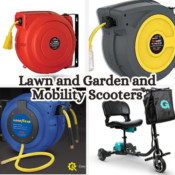 Today Only! Lawn and Garden and Mobility Scooters from $103.49 Shipped...