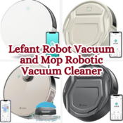 Today Only! Lefant Robot Vacuum and Mop Robotic Vacuum Cleaner from $87.99...