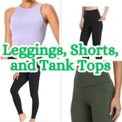 Today Only! Leggings, Shorts, and Tank Tops from $14.68 (Reg. $19.99+)...