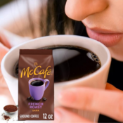 McCafe French Roast, Dark Roast Ground Coffee, 12-Ounce Bag as low as $4.45...