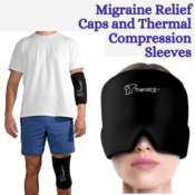 Today Only! Migraine Relief Caps and Thermal Compression Sleeves $23.97...