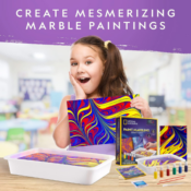 National Geographic Paint Marbling Arts & Crafts Kit $11.89 (Reg. $17)...