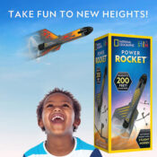 National Geographic Power Rocket Kids' Motorized Air Rocket Launcher $23...