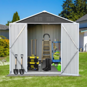 Keep your backyard, patio, or lawn clutter-free and organized with this...